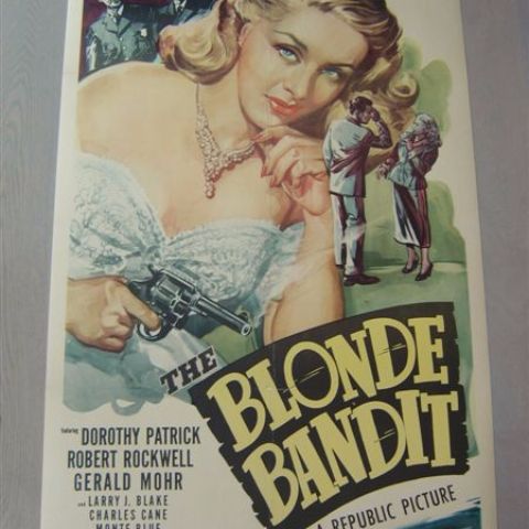 'The blonde bandit' (director Harry Keller)